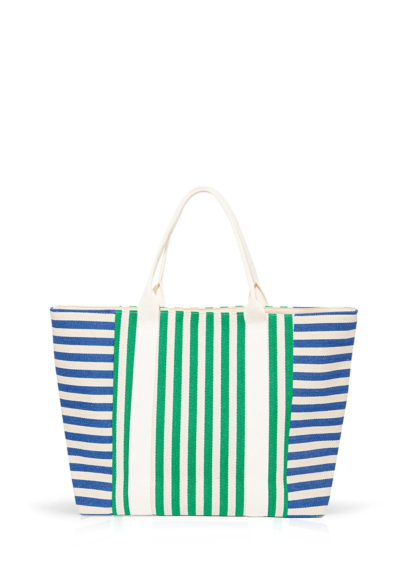 Blue Straw Bag
