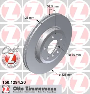 BMW Brake Disc Front Ventilated E46 Z4 34101166071 34116864047