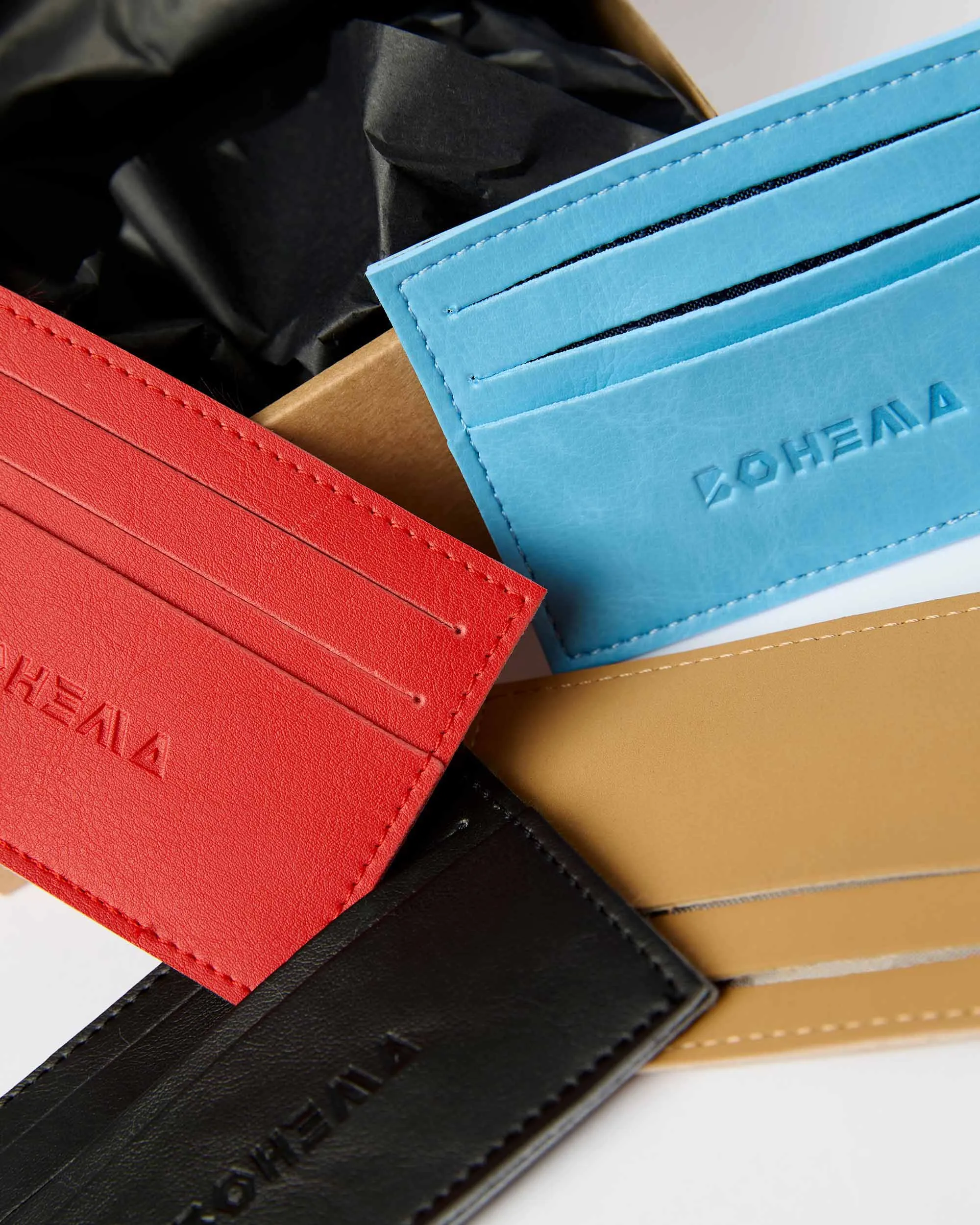 Bohema Corn Leather Vegan Card Holder | Multiple Colours
