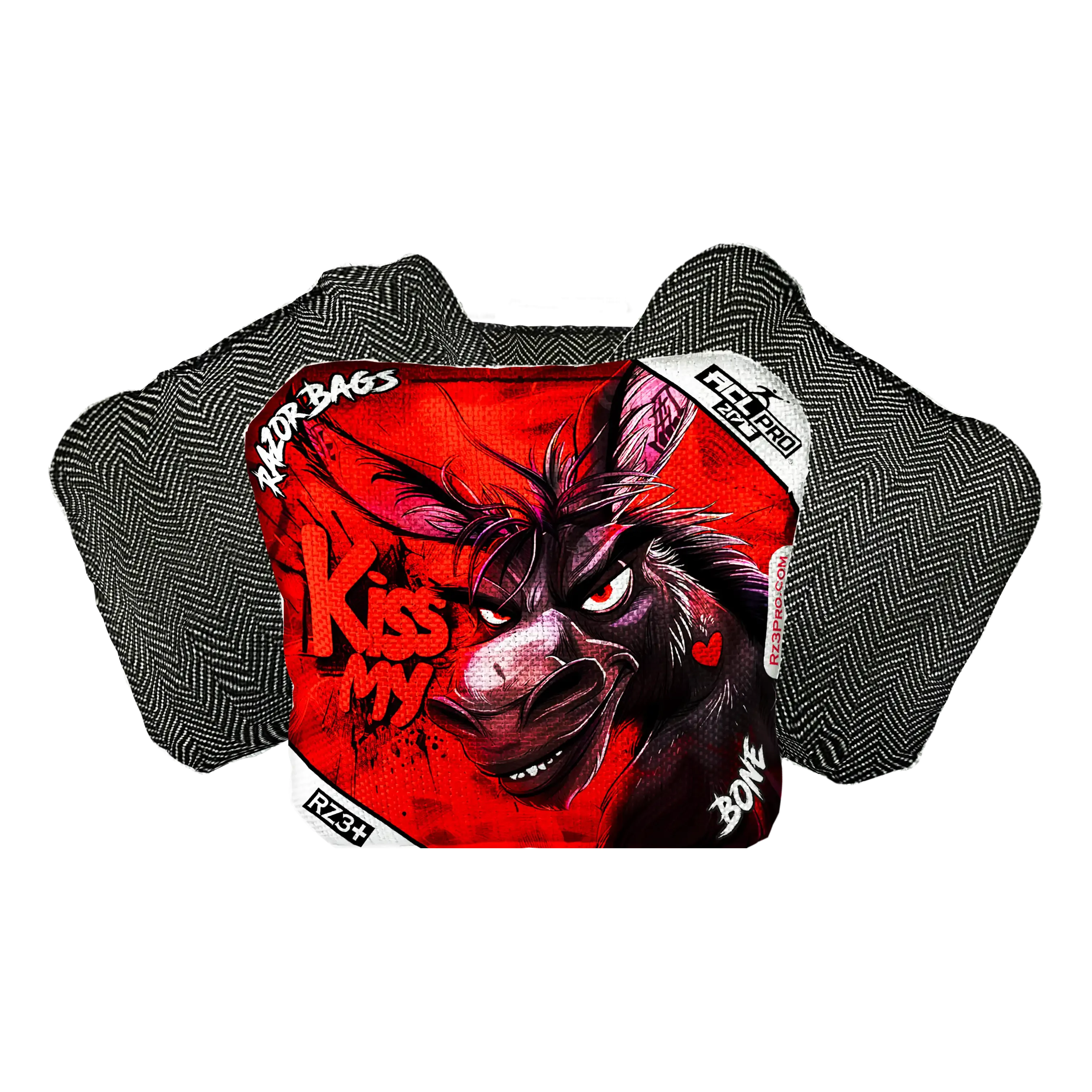 Bone | Kiss My | ACL PRO Razor Cornhole Bags