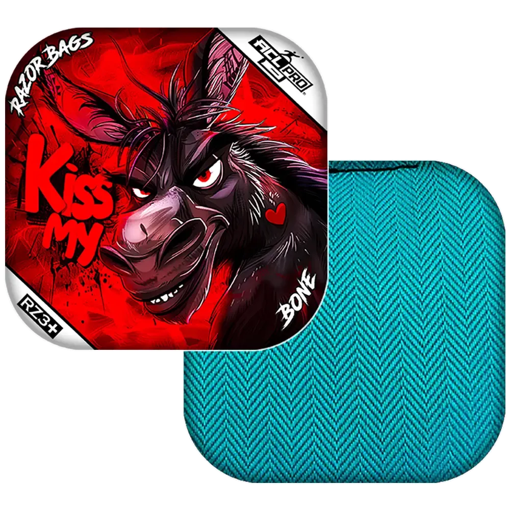 Bone | Kiss My | ACL PRO Razor Cornhole Bags