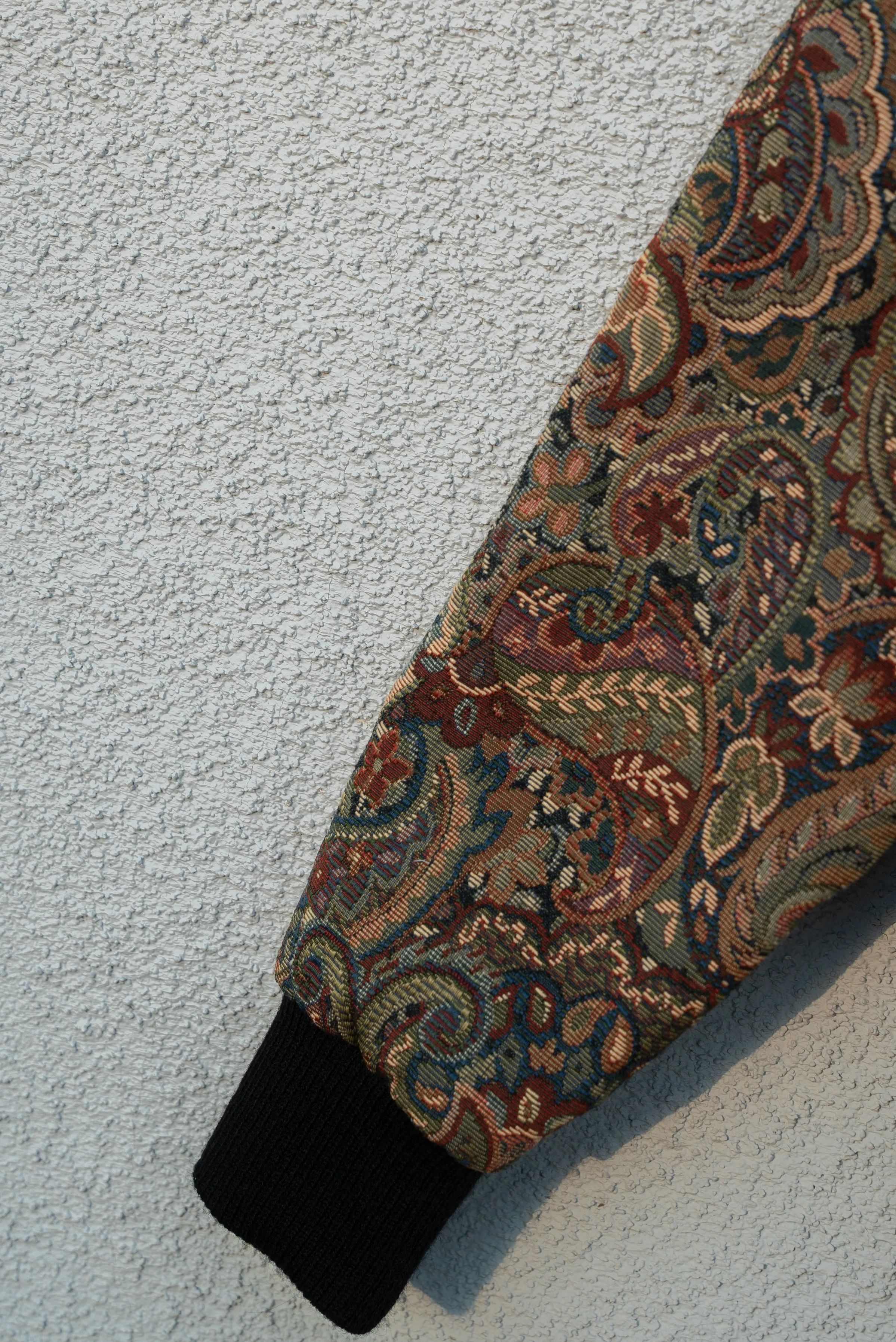 Botanical Patchwork Varsity Jacket (Medium)