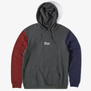 Brixton Stith Hoody Evergreen/Washed Navy/Dark Brick