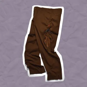 Brown Ventilated Technical Pants (M)