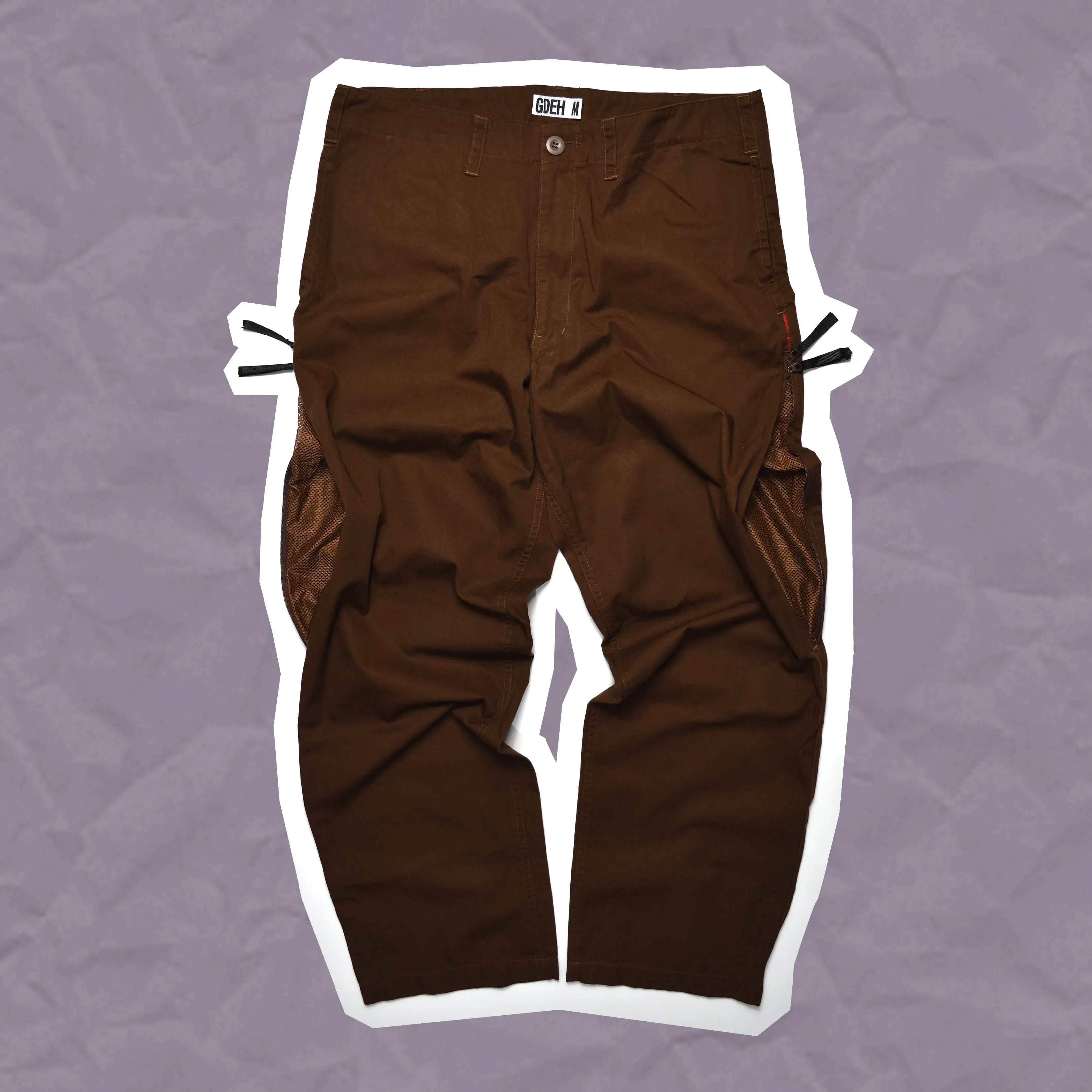Brown Ventilated Technical Pants (M)