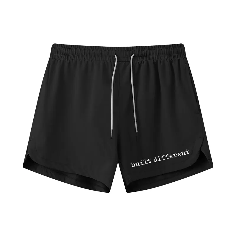 Built Different Graphic Shorts