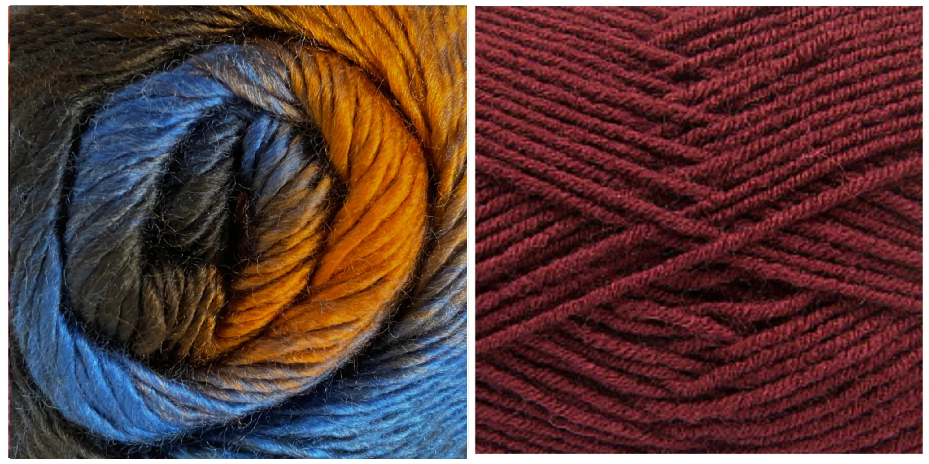 BURGUNDY   HAZEL - Embossed Phoenix Scarf KIT
