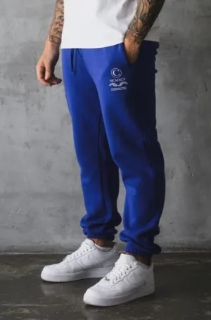 CABLE JOGGERS - BLUE