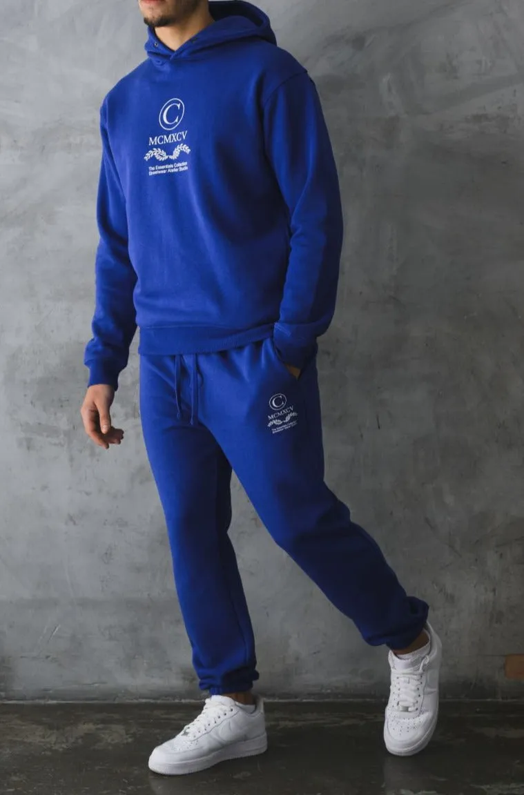 CABLE JOGGERS - BLUE
