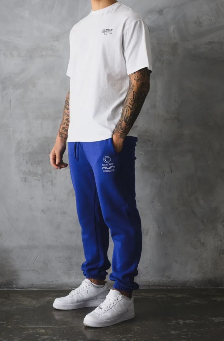 CABLE JOGGERS - BLUE