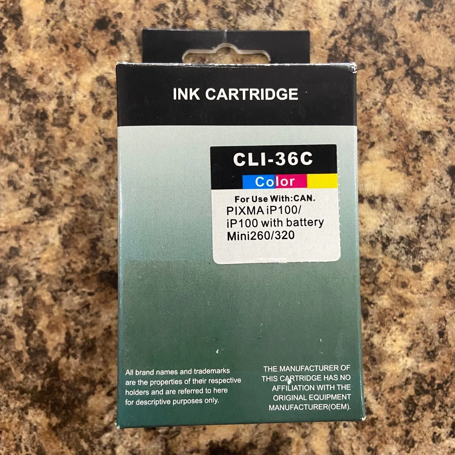Canon CLI 36 Multicolor Ink Tank (1511B002)
