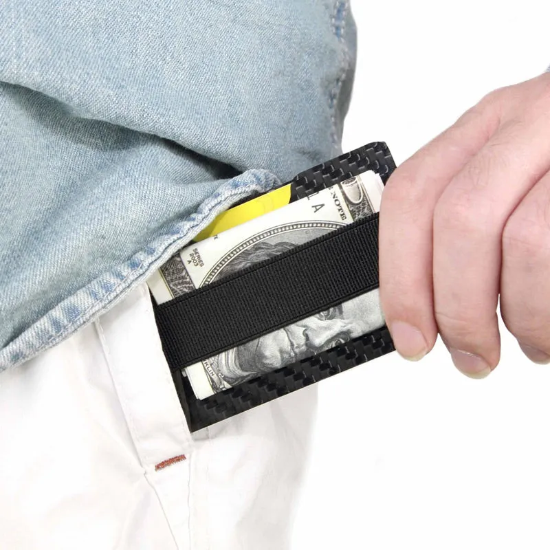 Carbon Fiber RFID Blocking Money Band