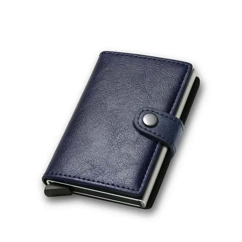 Carbon Fiber RFID Men's Card Wallet
