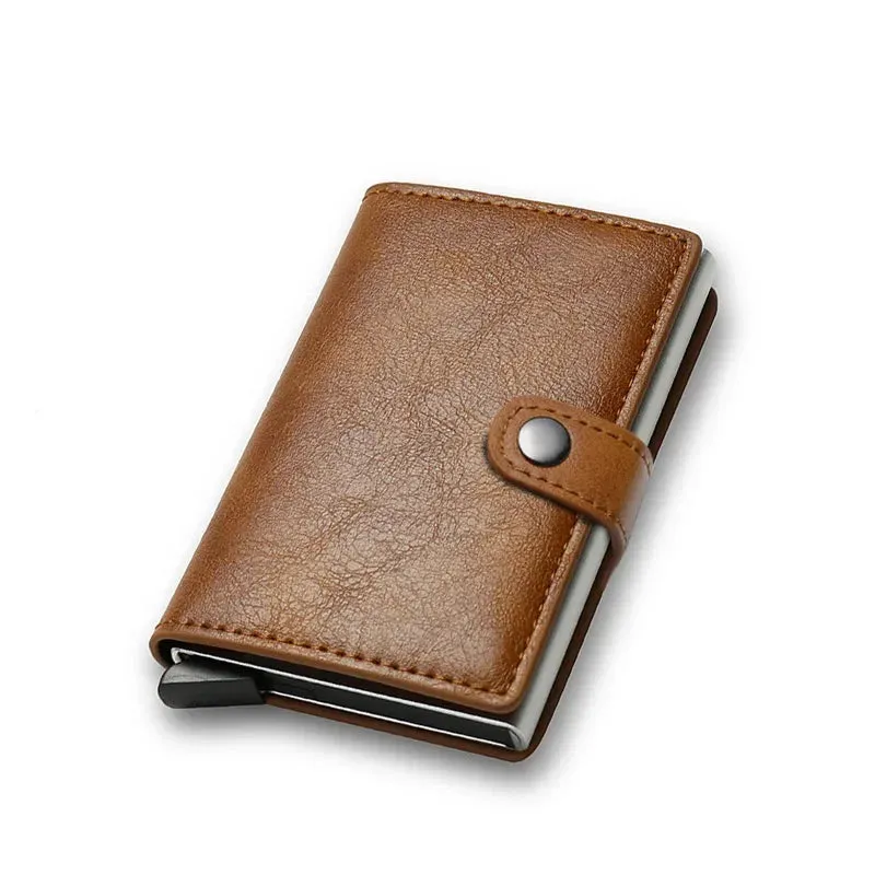 Carbon Fiber RFID Men's Card Wallet
