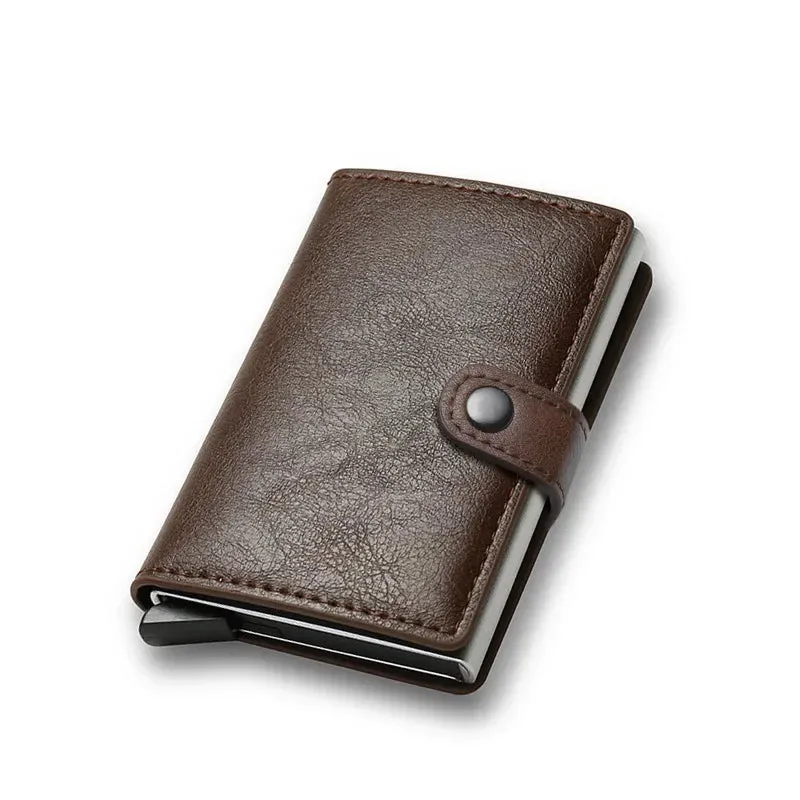Carbon Fiber RFID Men's Card Wallet