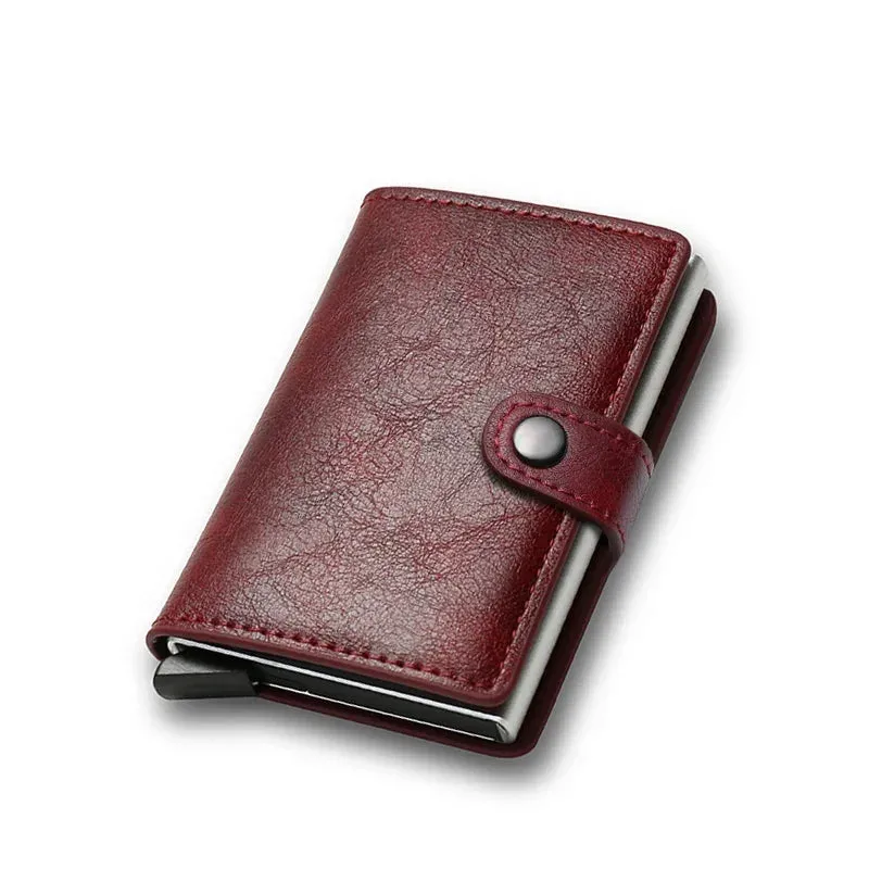 Carbon Fiber RFID Men's Card Wallet
