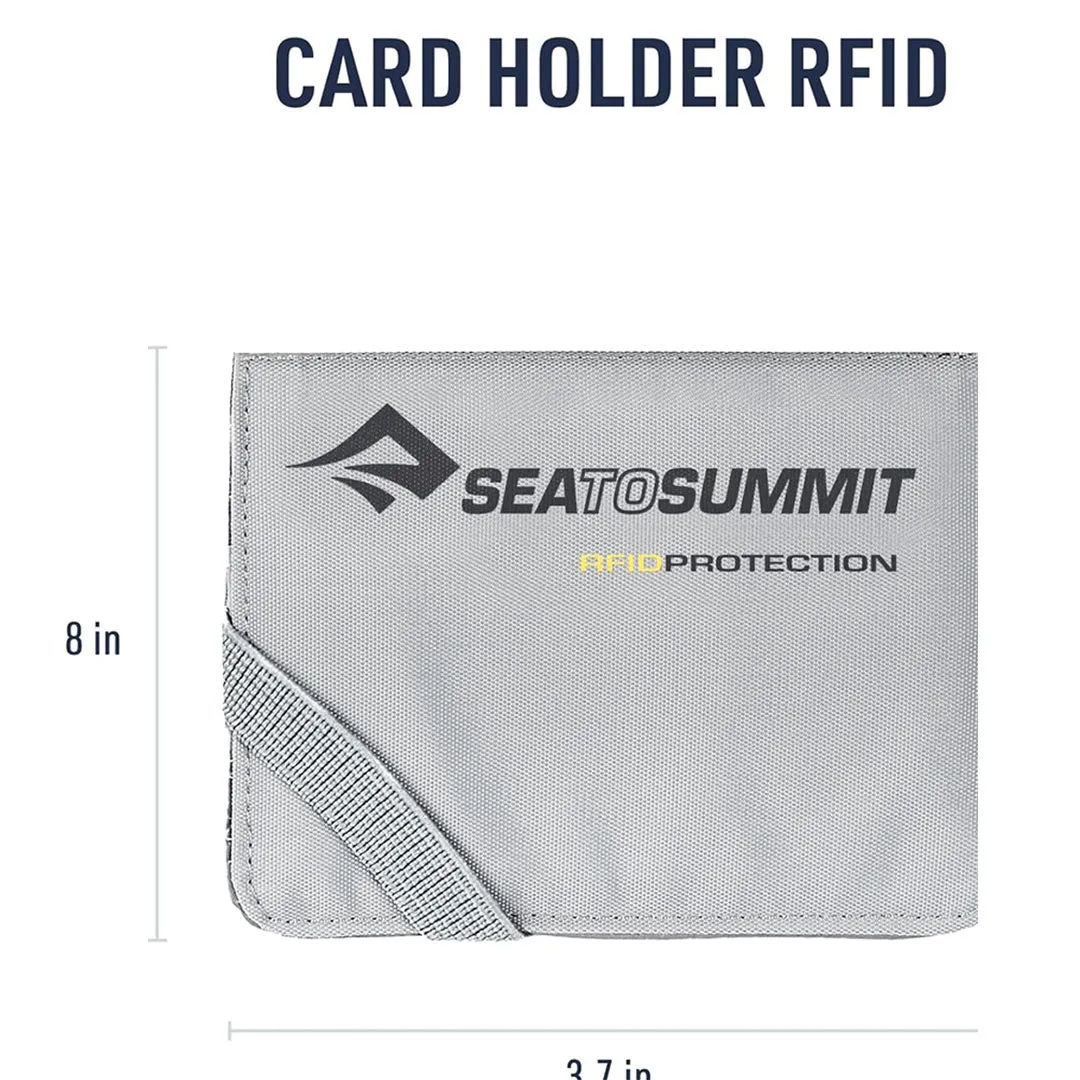 Card Holder with RFID - High Rise Grey