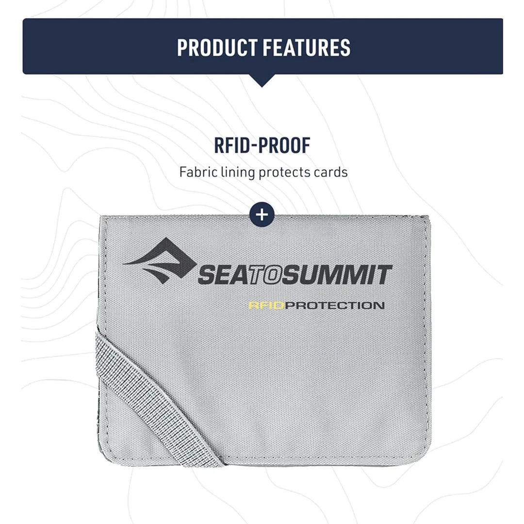 Card Holder with RFID - High Rise Grey