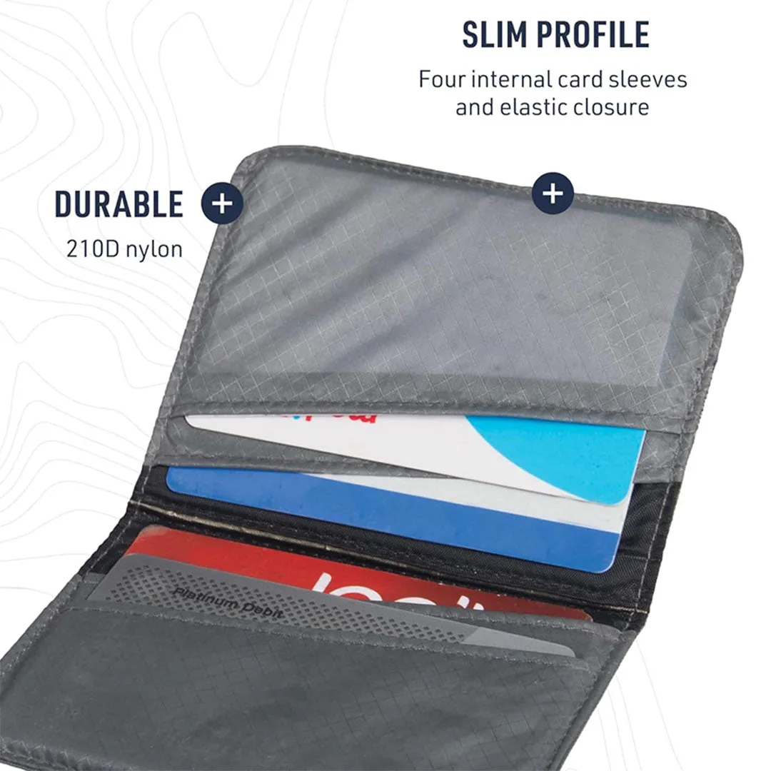 Card Holder with RFID - High Rise Grey