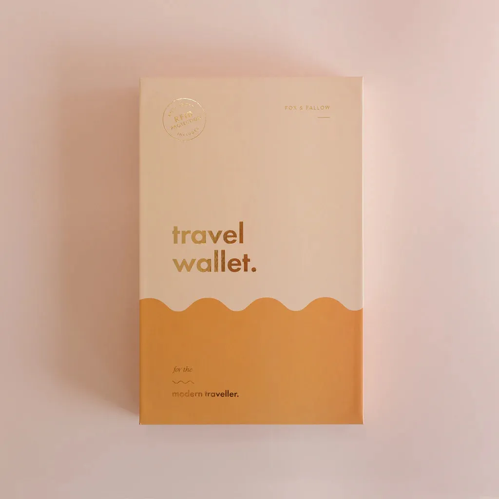 Carmel Ripple Travel Wallet