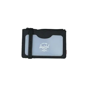 Cartera Oscar Rubber RFID Black Clear
