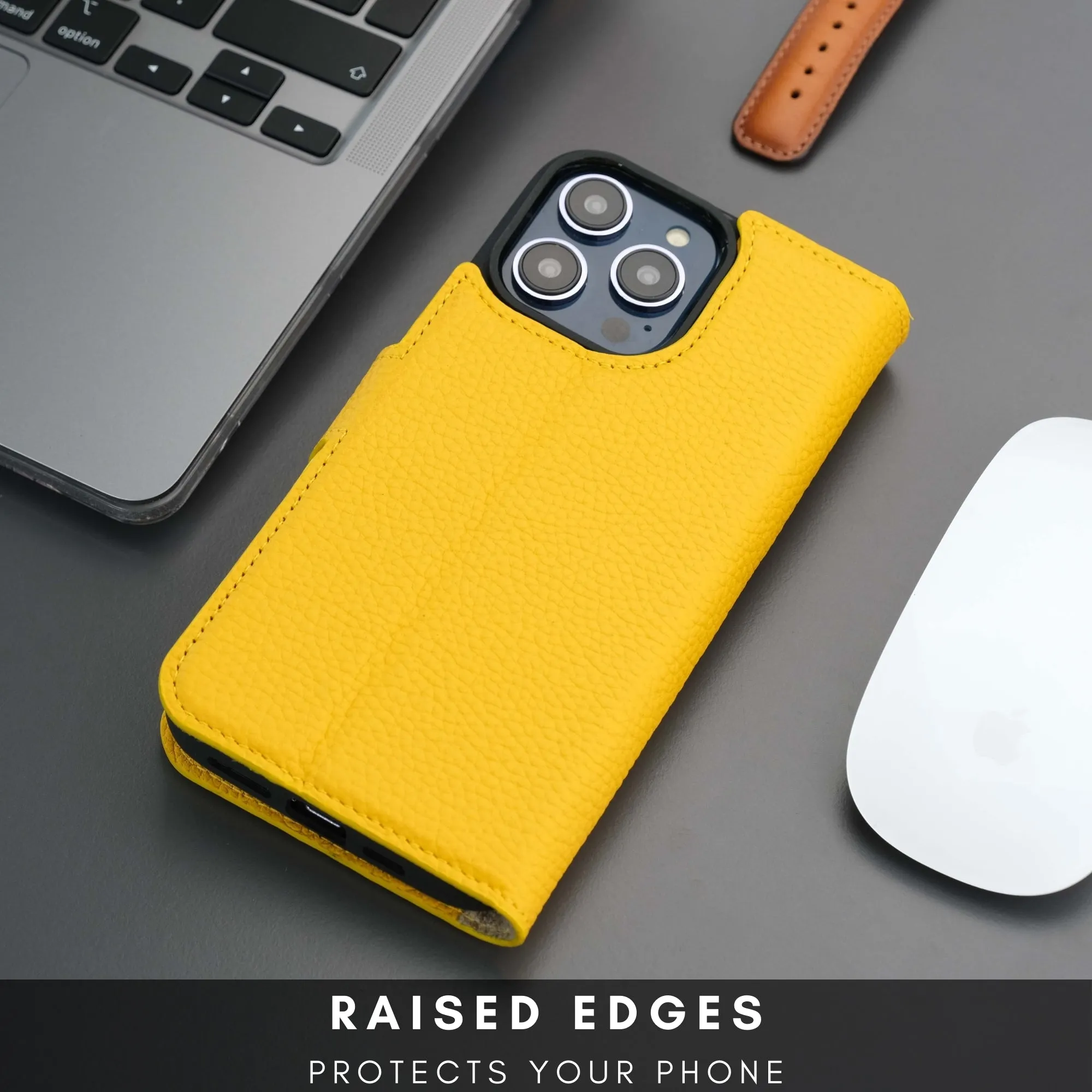 Casper iPhone 16 Pro Wallet Case Leather MagSafe