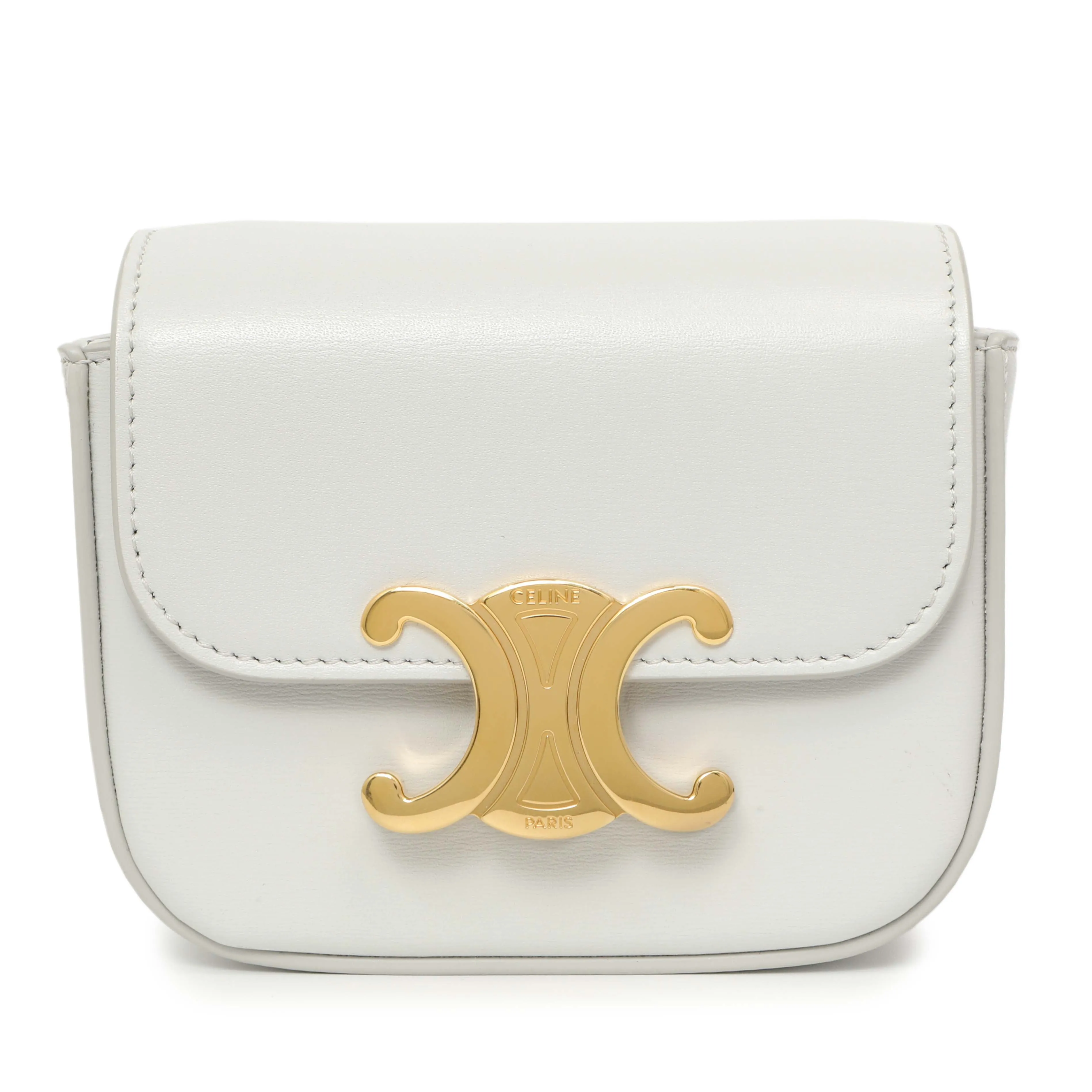Celine Grey Calfskin Mini Claude