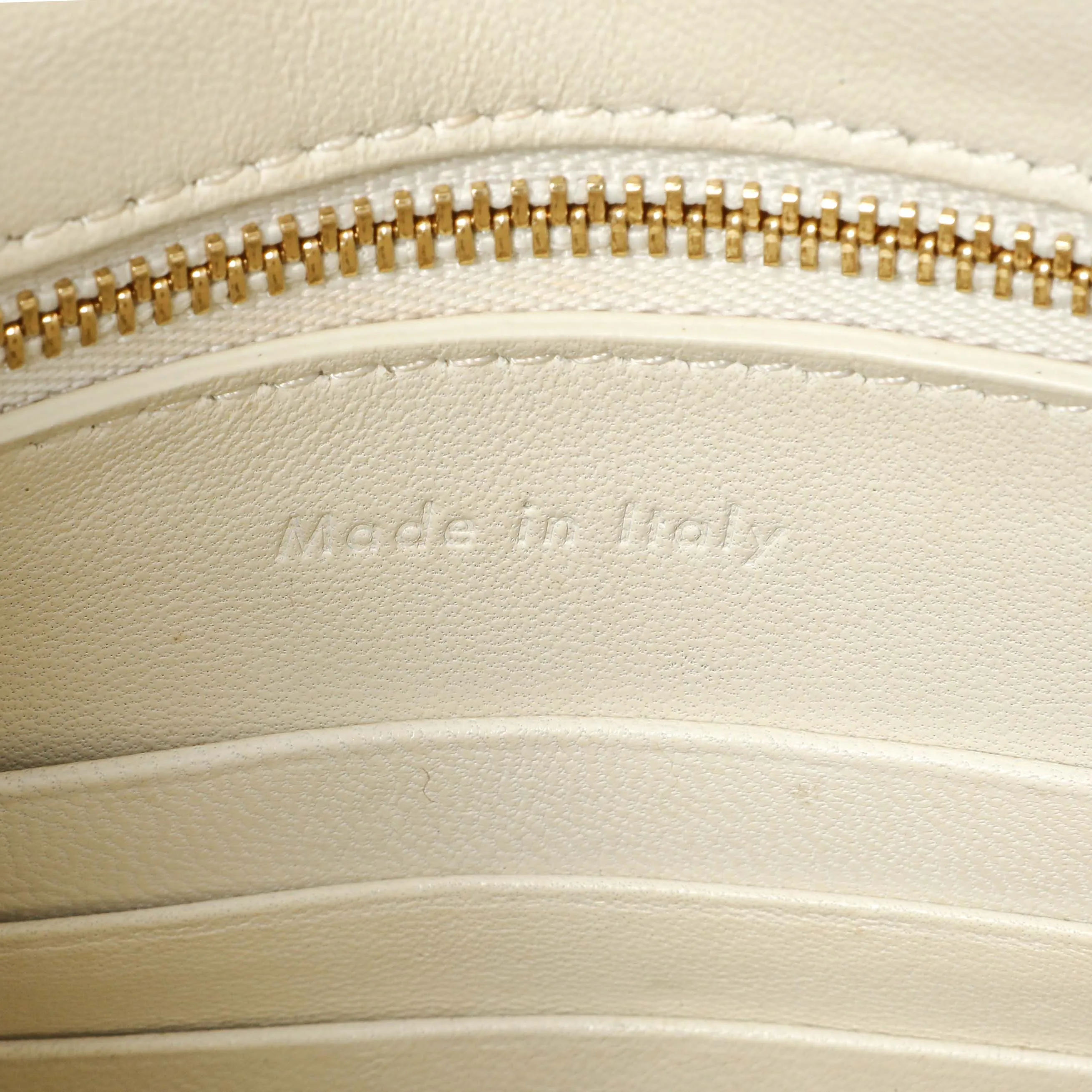 Celine Ivory Grained Calfskin Small Trotteur