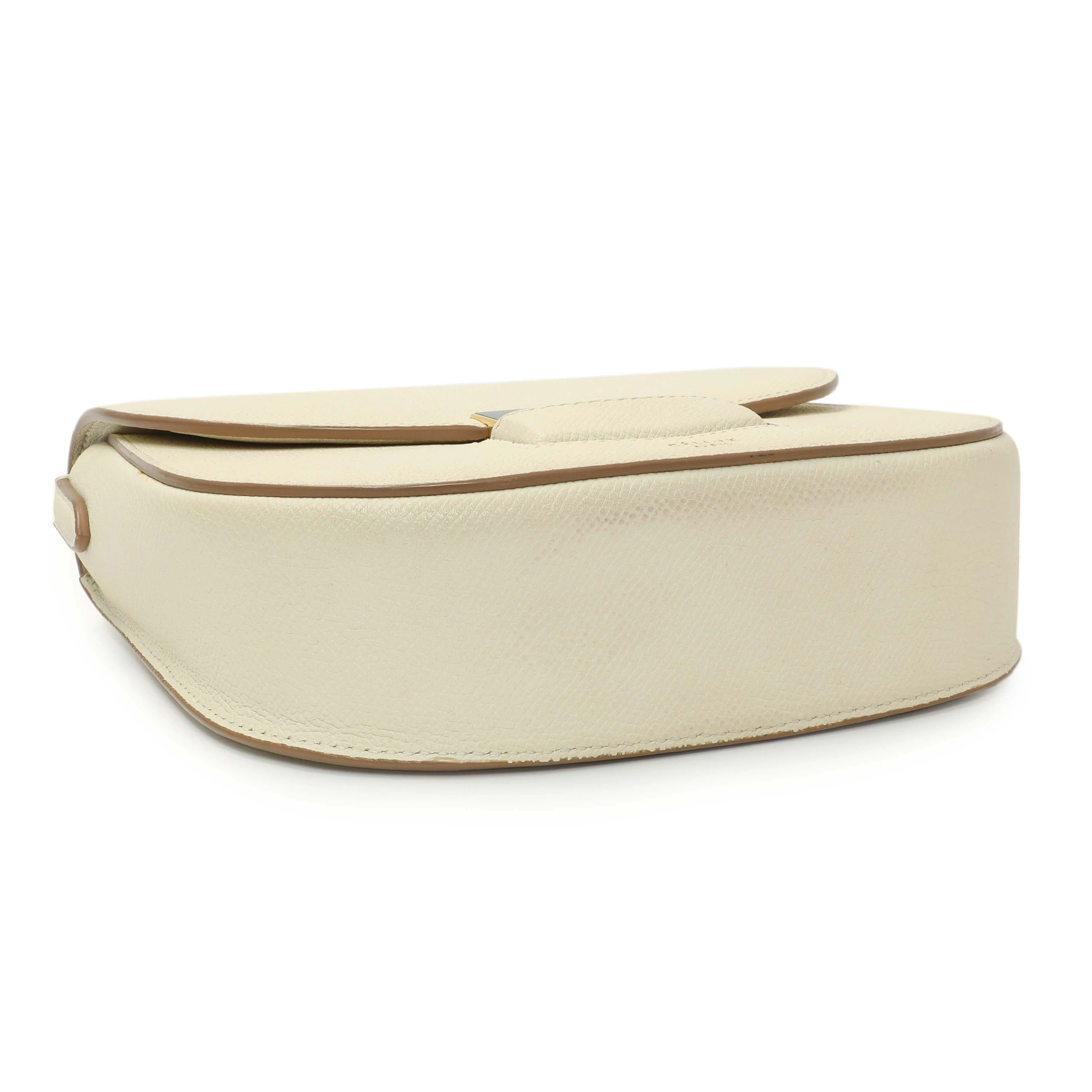 Celine Ivory Grained Calfskin Small Trotteur