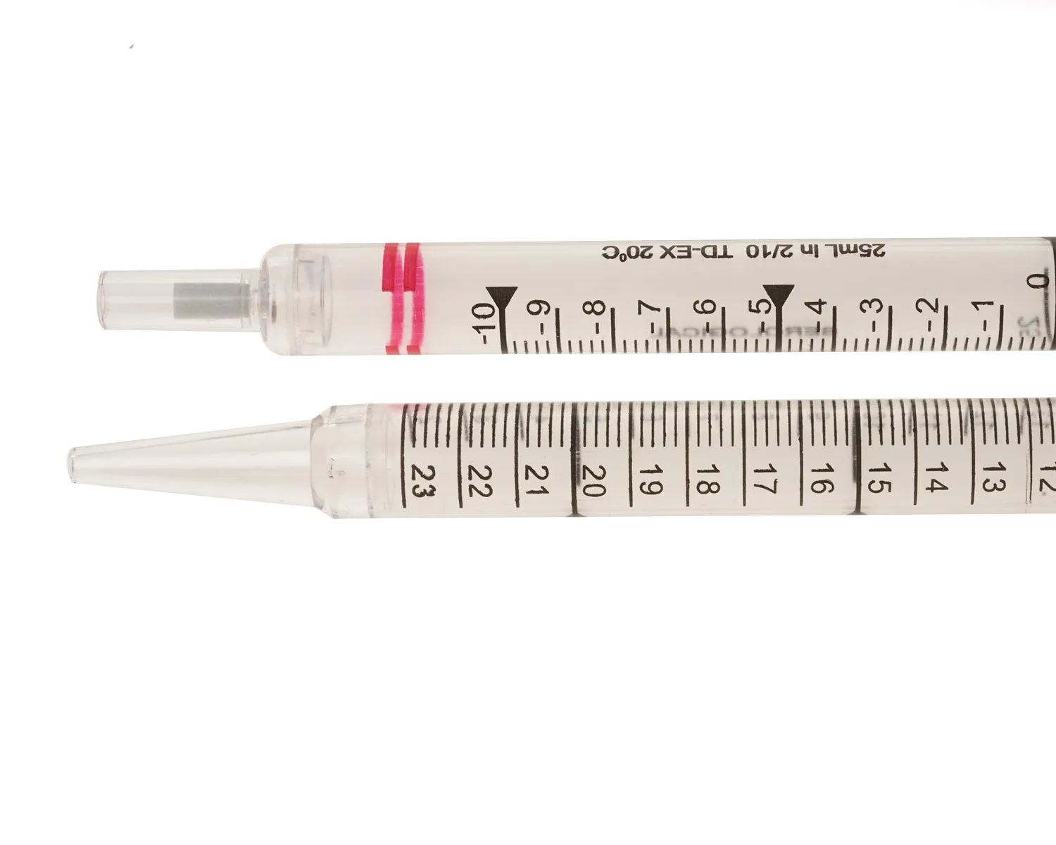CELLTREAT 229245 25mL Pipet, Bulk Packed in Bags, Sterile (200/pk)