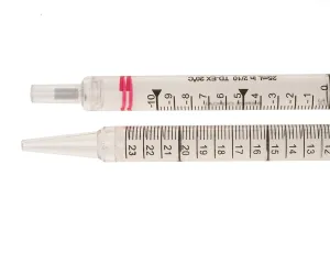 CELLTREAT 229245 25mL Pipet, Bulk Packed in Bags, Sterile (200/pk)