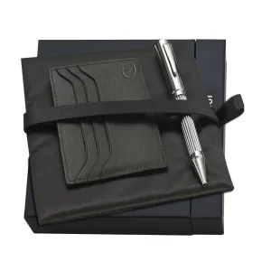 CERRUTI 1881 NPBC011-Set Horton (ballpoint pen & card holder)