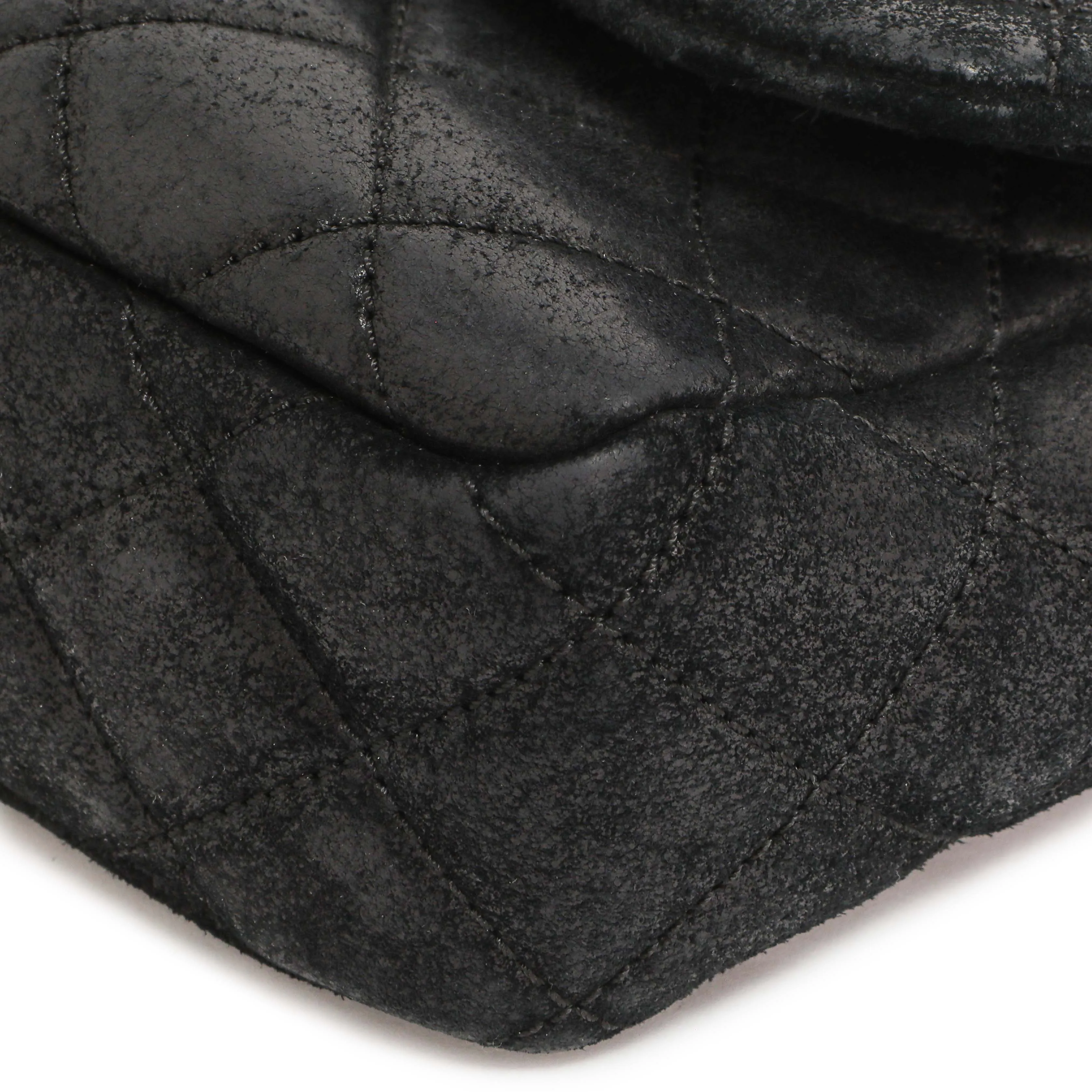 Chanel Black Cowhide Paris Dallas Double Flap