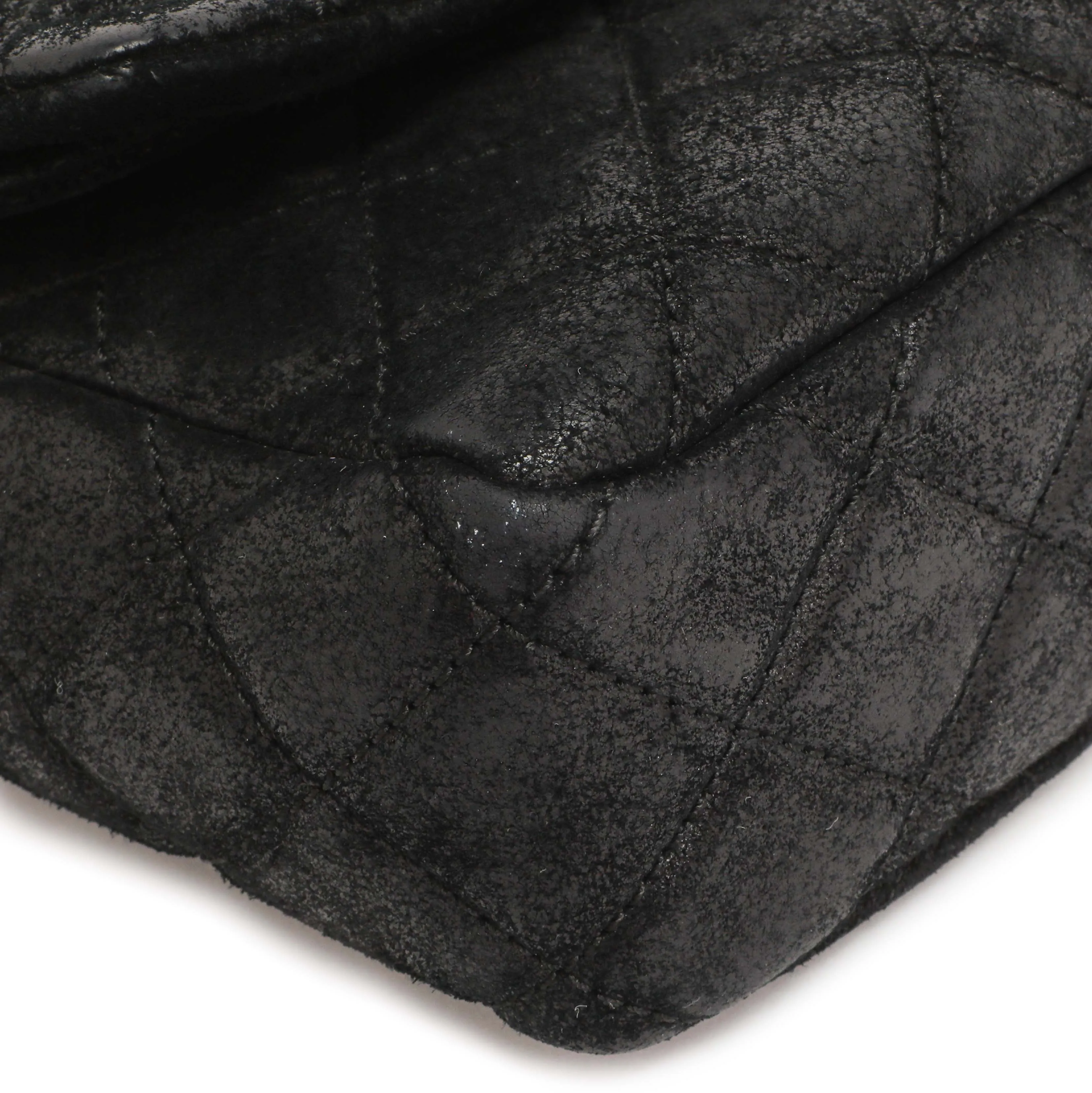 Chanel Black Cowhide Paris Dallas Double Flap