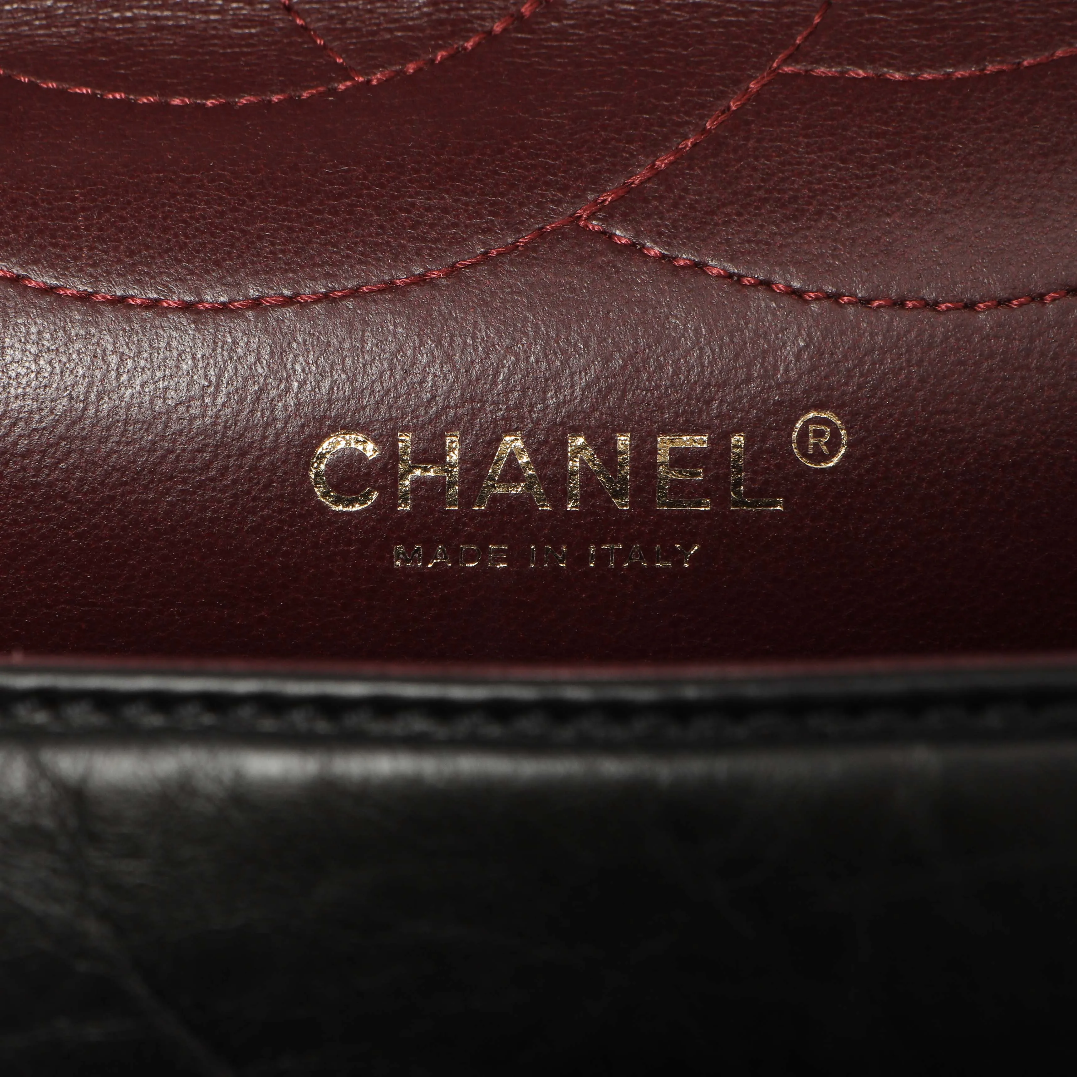 Chanel Black Quilted Aged Calfskin 2.55 Reissue Double Flap 227