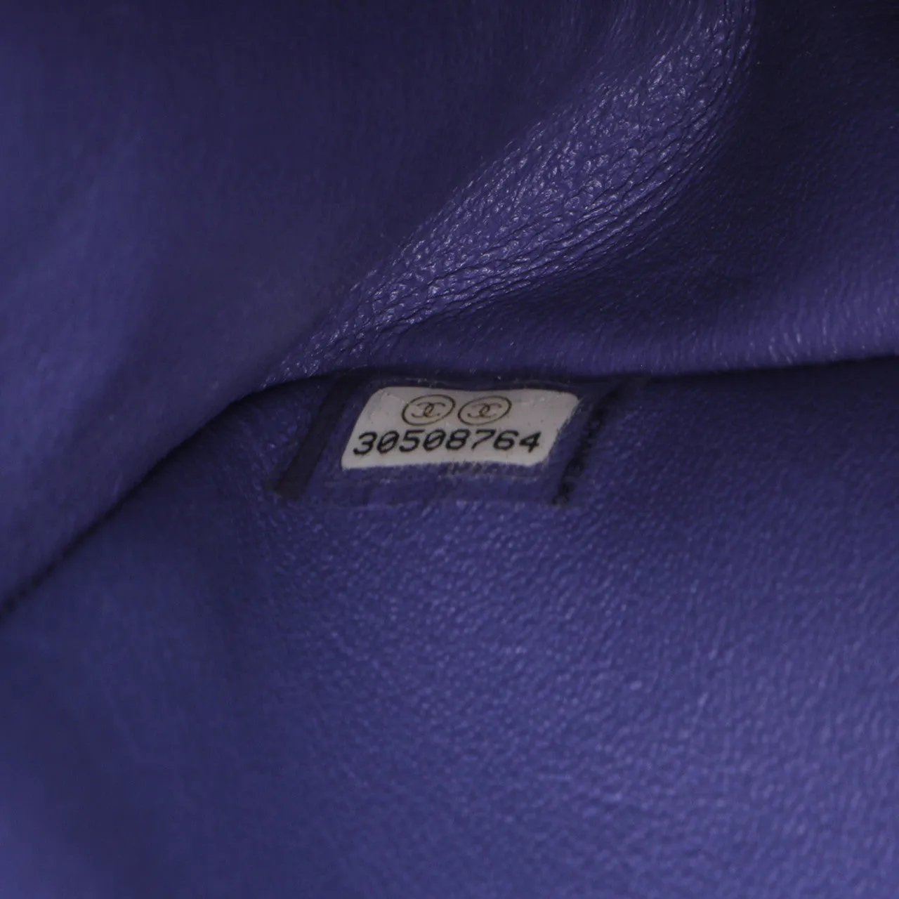 Chanel Purple Quilted Aged Calfskin 2.55 Reissue Double Flap 225