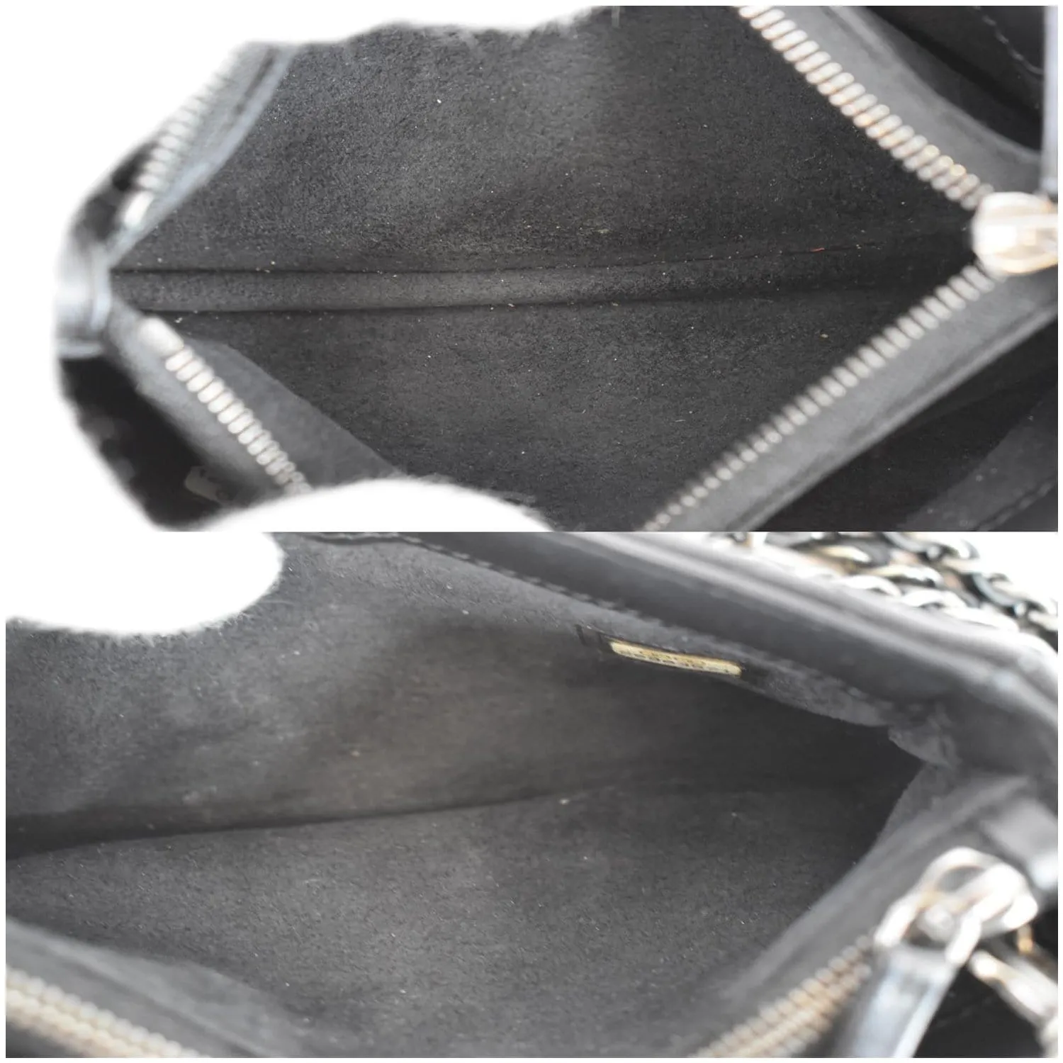 CHANEL Reissue Lucky Charm Quilted Leather Chain Crossbody Clutch Bag Black