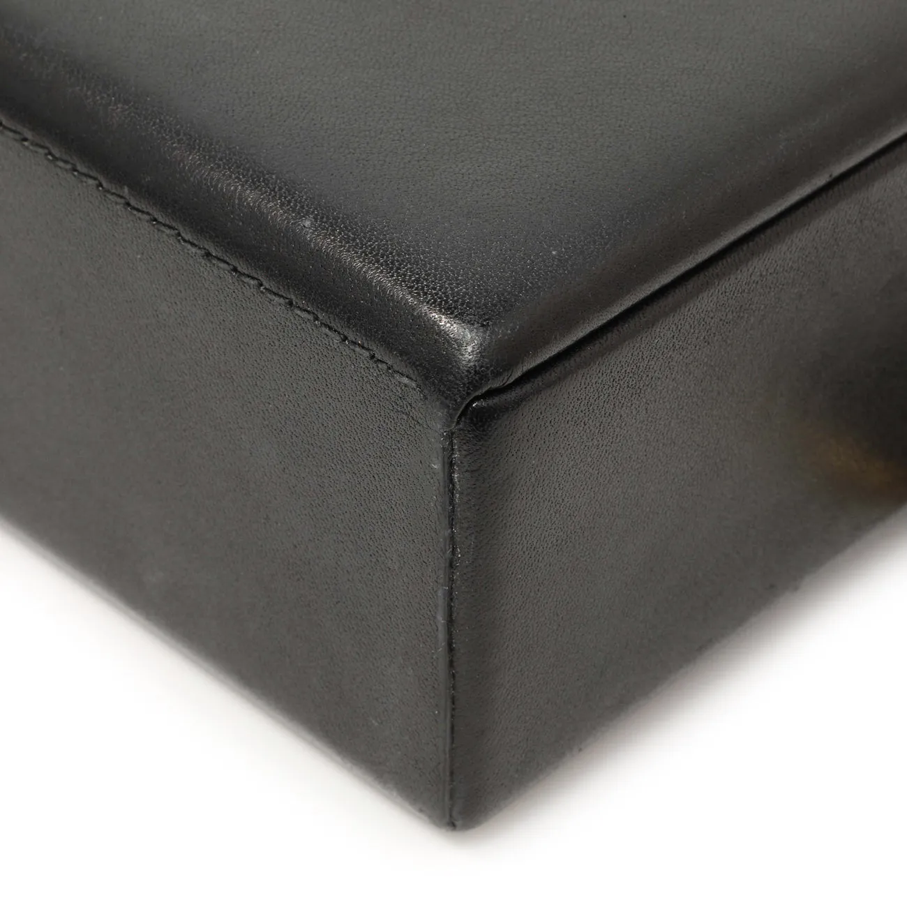 Christian Dior Black Lambskin Dioraddict Lockbox