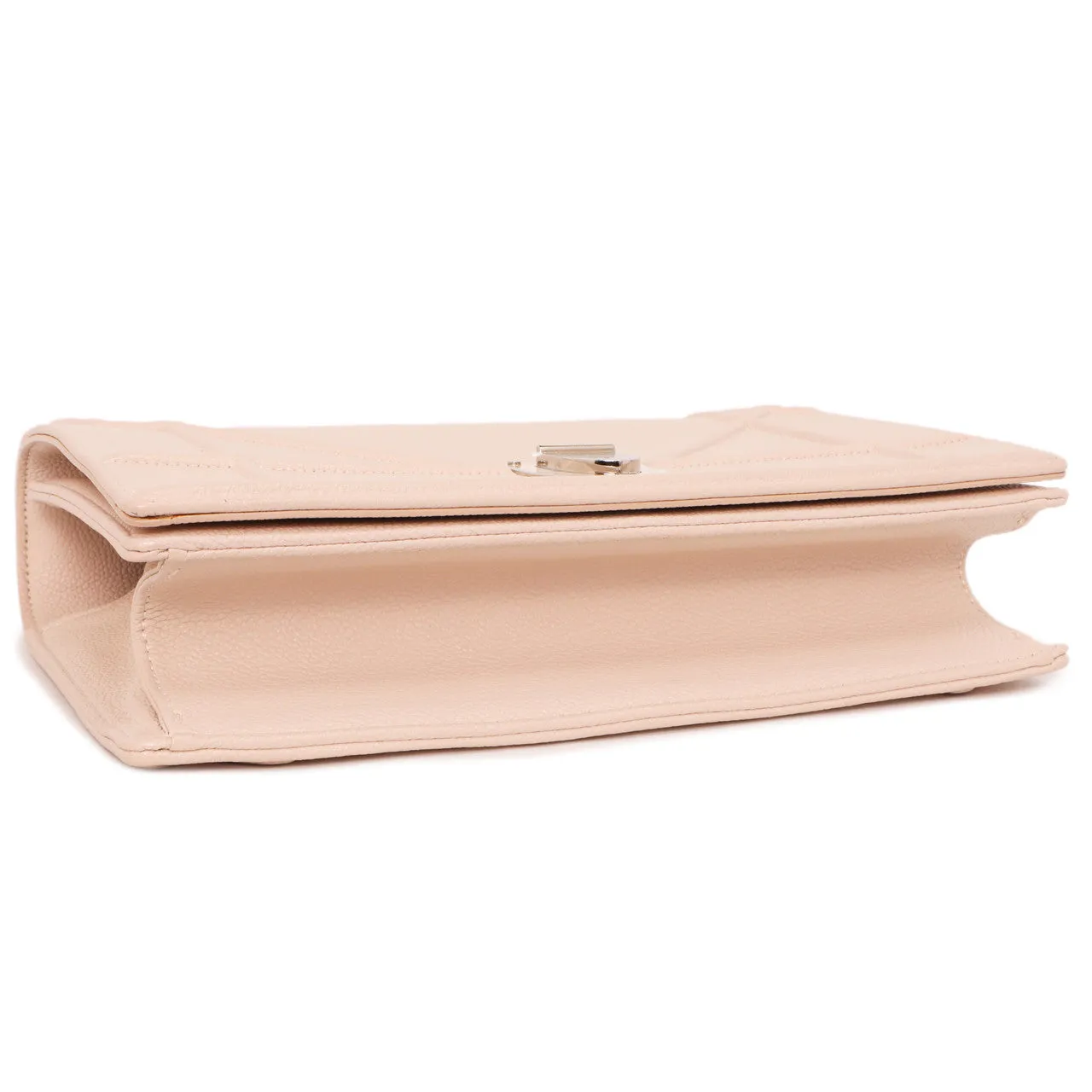 Christian Dior Rose Poudre Grained Calfskin Medium  Diorama