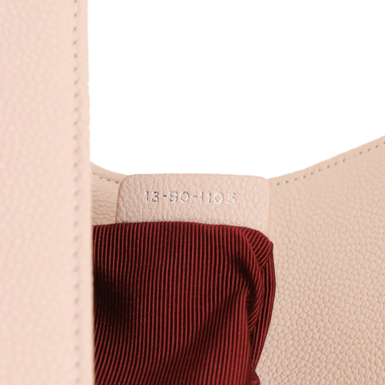 Christian Dior Rose Poudre Grained Calfskin Medium  Diorama