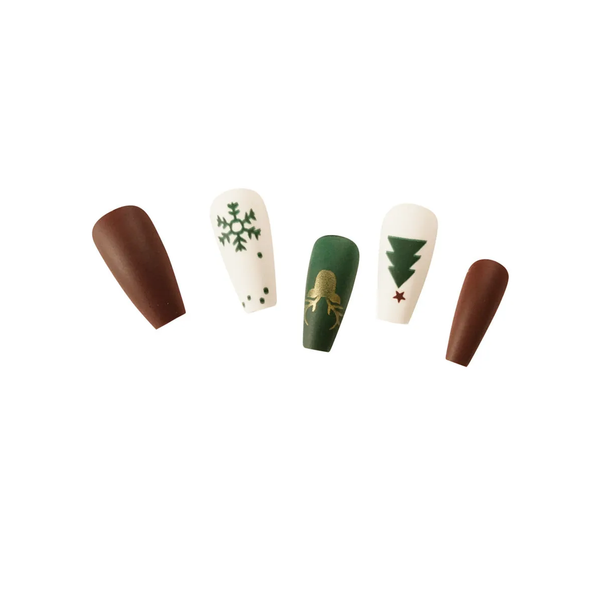 Christmas Coffin Matte Silent Night