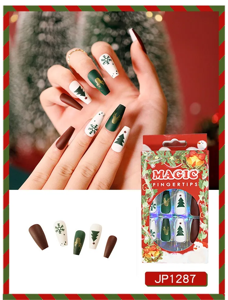Christmas Coffin Matte Silent Night