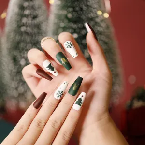 Christmas Coffin Matte Silent Night