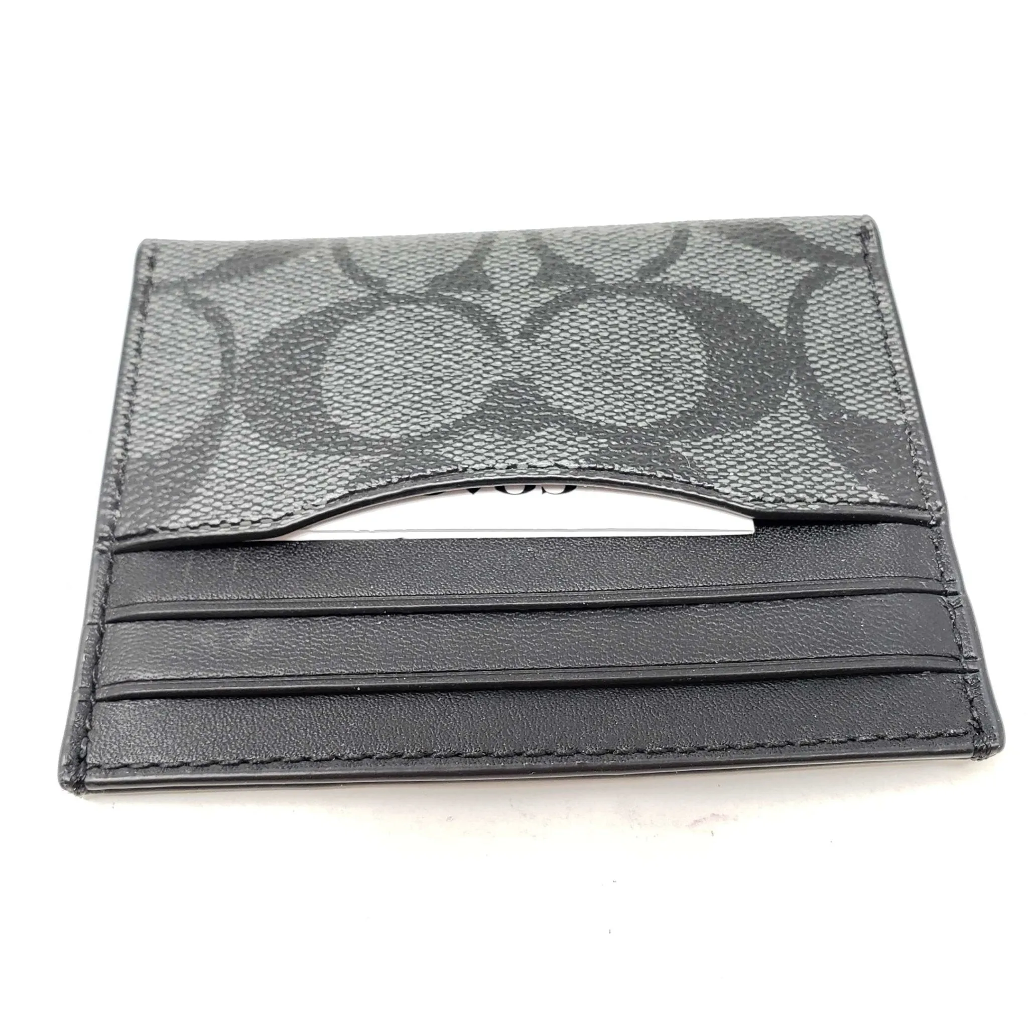 Coach ID CS Signature Card Holder