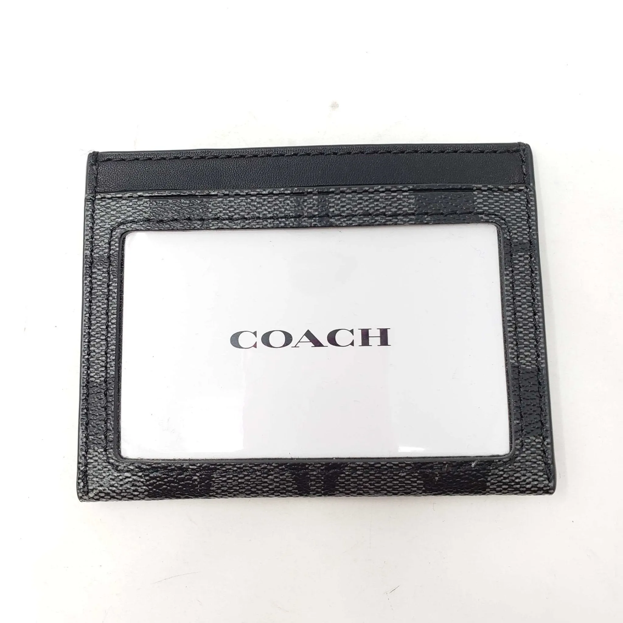 Coach ID CS Signature Card Holder