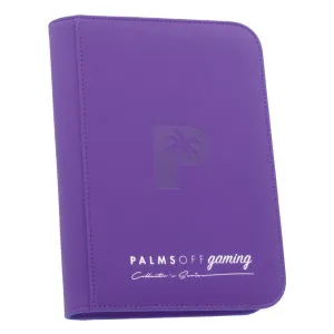 Collector's Series 4 Pocket Zip Trading Card Binder - PURPLE