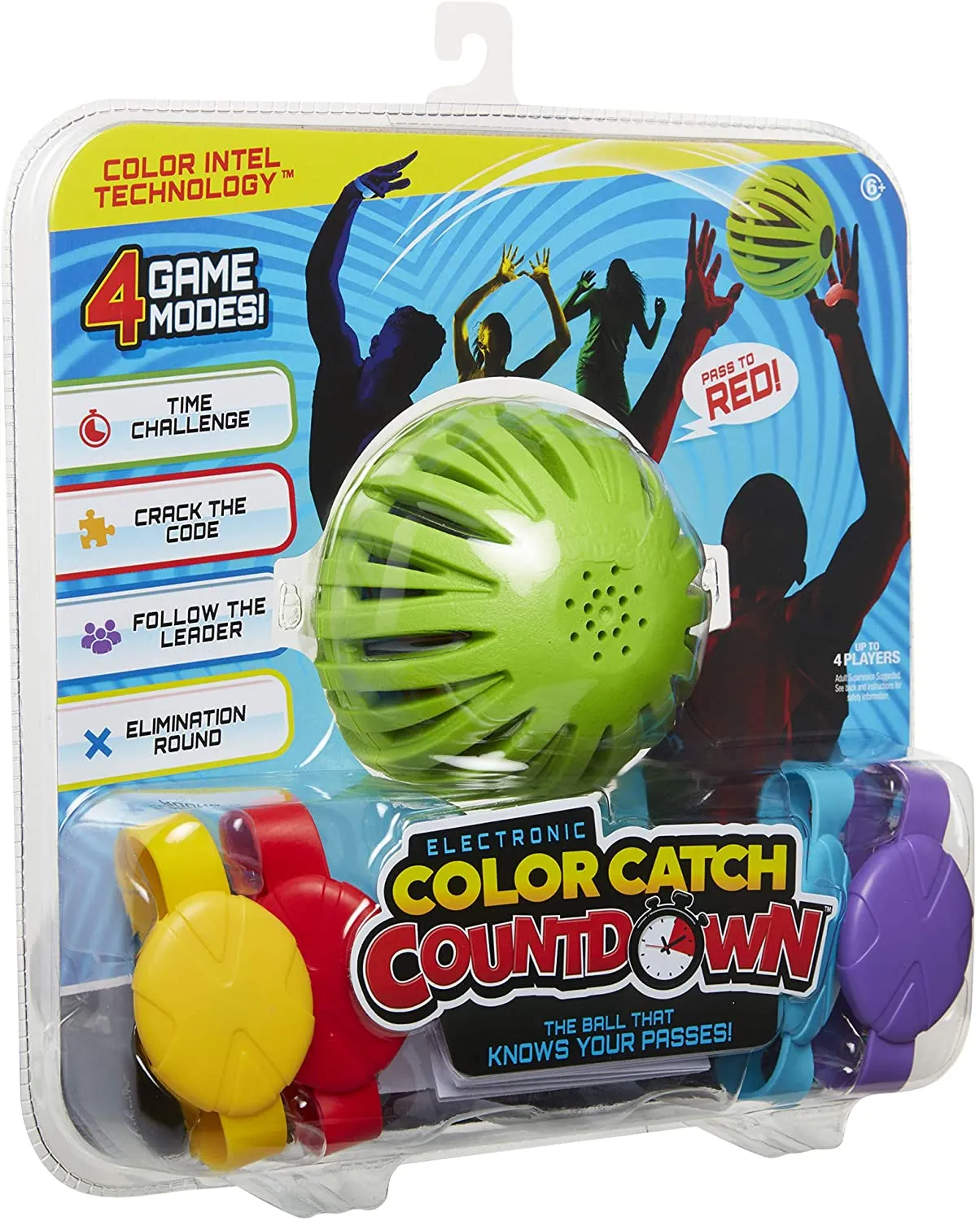 Colour Catch Countdown Ball - Electronic Command Ball Toss Game