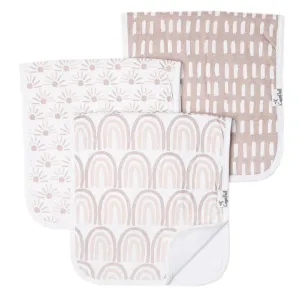 Copper Pearl Bliss Premium Burp Cloth Set