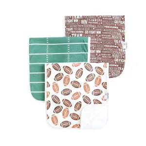 Copper Pearl Blitz Premium Burp Cloth Set
