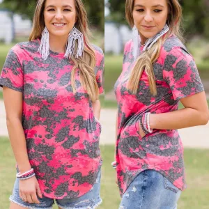 Cosmic Camo POCKET Tee